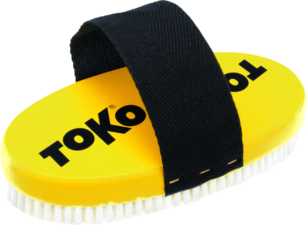 Víkendová Akce TOKO Base Brush oval Nylon with strap - Kartáč Endorphin Republic