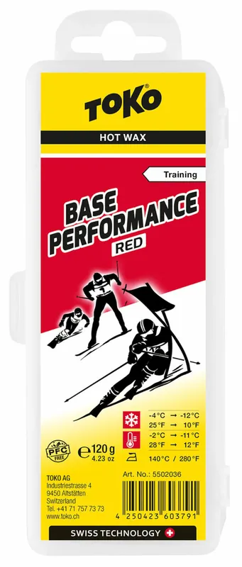 TOKO Base Performance Hot Wax red 120g - Vosk na lyže Endorphin Republic Objednat Nyní