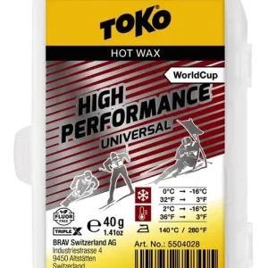 TOKO TripleX High Performance universal 40g - Vosk na lyže Endorphin Republic Originální