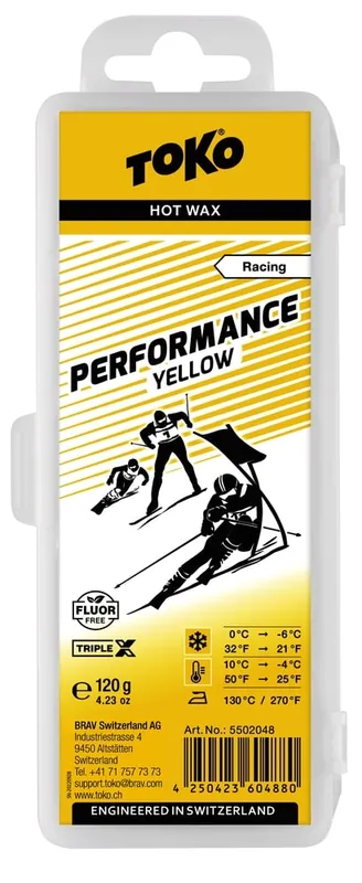 Ihned K Objednání TOKO TripleX Performance yellow 120 g - Vosk na lyže Endorphin Republic