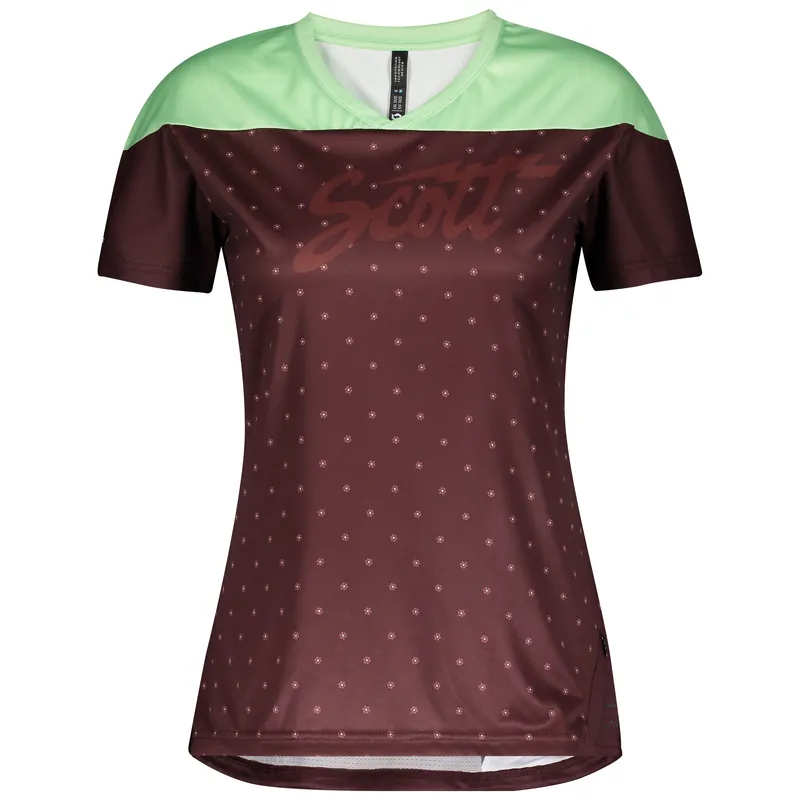 Výhodná Nabídka SCOTT Trail Flow (Tmavě červená) - Dámský cyklistický dres Endorphin Republic
