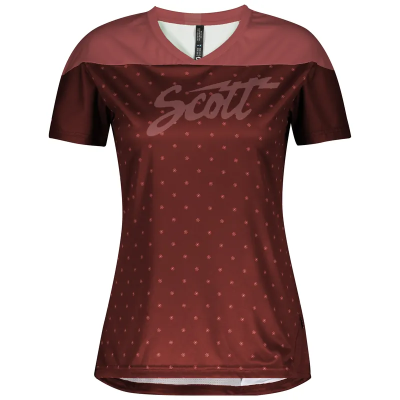 Novinka SCOTT Trail Flow (Červená) - Dámský cyklistický dres Endorphin Republic