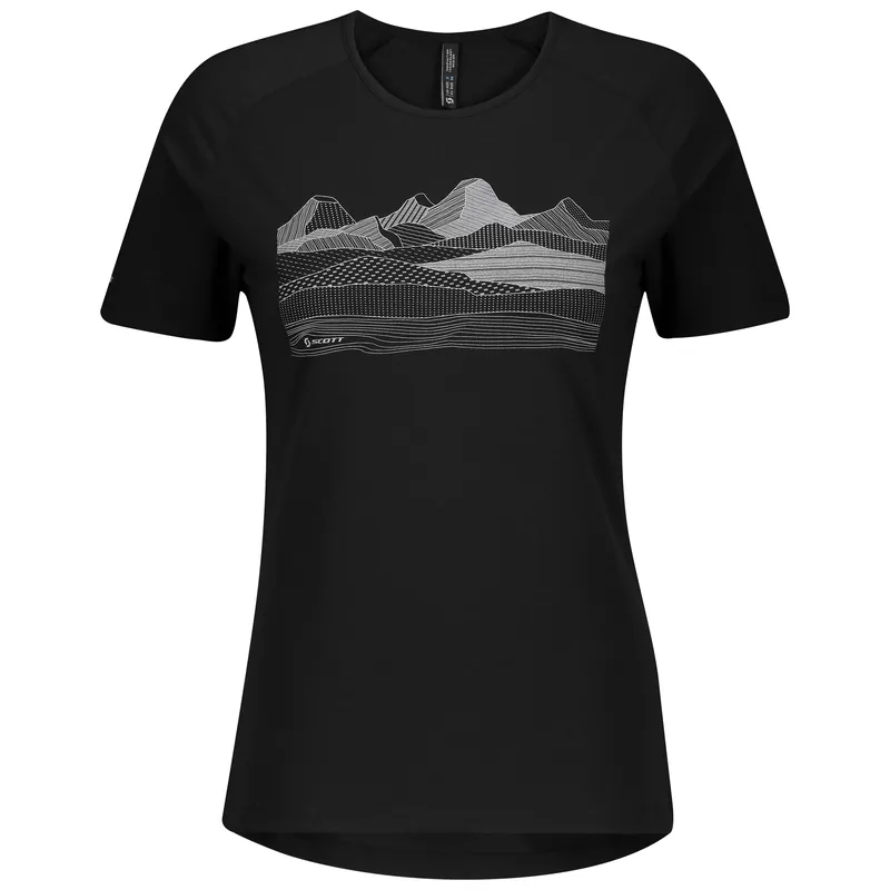 Nejprodávanější SCOTT Trail MTN DRI graphic (Černá) - Dámské triko Endorphin Republic