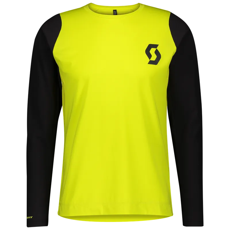 Nejlepší Cena Scott Trail Progressive l/sl (Žlutá) - Pánský cyklistický dres Endorphin Republic