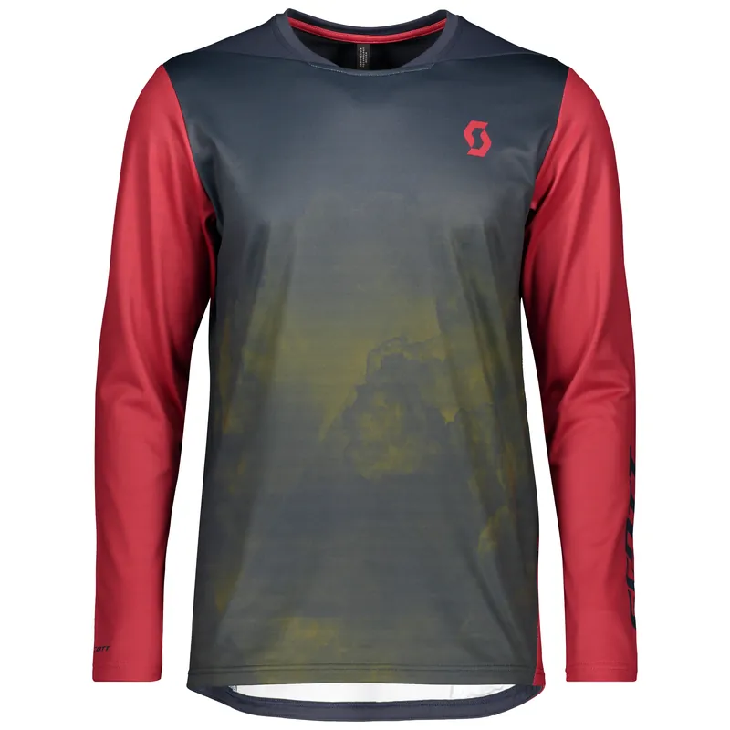 Must-Have SCOTT Trail Storm (Modrá) - Pánský cyklistický dres Endorphin Republic