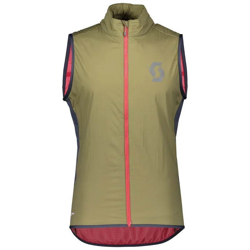 SCOTT Trail Storm Alpha (Olivová) - Pánská cyklistická vesta Endorphin Republic Přímo Od Výrobce