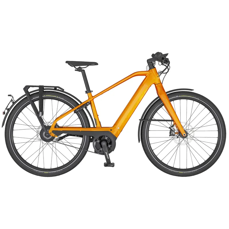 SCOTT Silence eRIDE Evo - Trekové městské elektrokolo Endorphin Republic Vysoce Kvalitní