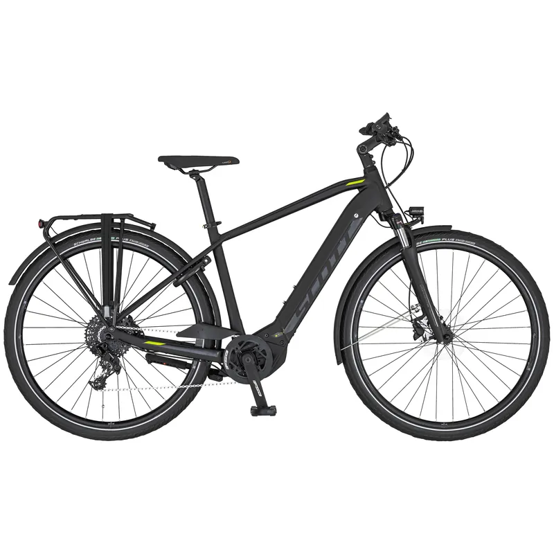 Trekové městské elektrokolo SCOTT Sub Sport eRIDE 20 Men Endorphin Republic Oblíbený