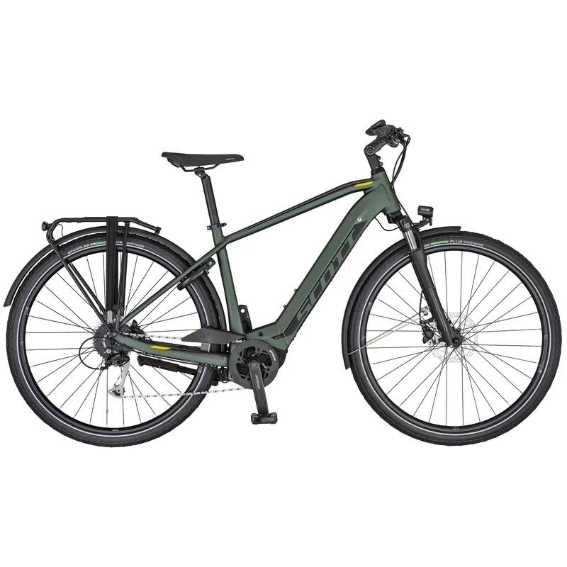 Trekové městské elektrokolo SCOTT Sub Tour eRIDE 20 Men Endorphin Republic Finální Výprodej