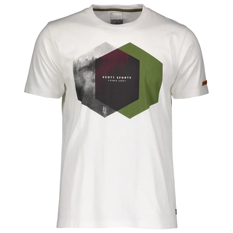 Víkendová Akce Scott Tee 10 Casual (Bílá) - Triko s krátkým rukávem Endorphin Republic