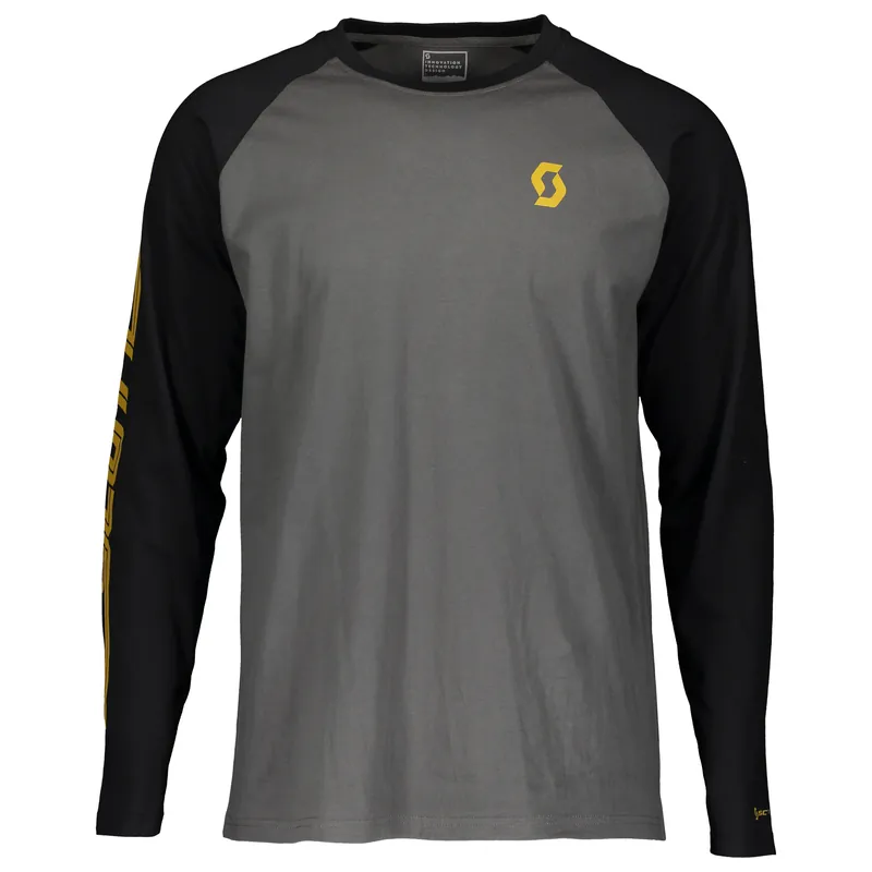 Scott Tee 10 Casual Raglan (Šedá) - Triko s dlouhým rukávem Endorphin Republic Sezónní Sleva