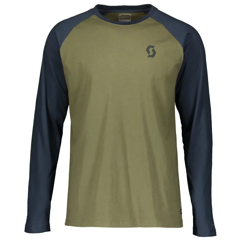 Scott Tee 10 Casual Raglan (Zelená) - Triko s dlouhým rukávem Endorphin Republic Vrácení Zdarma