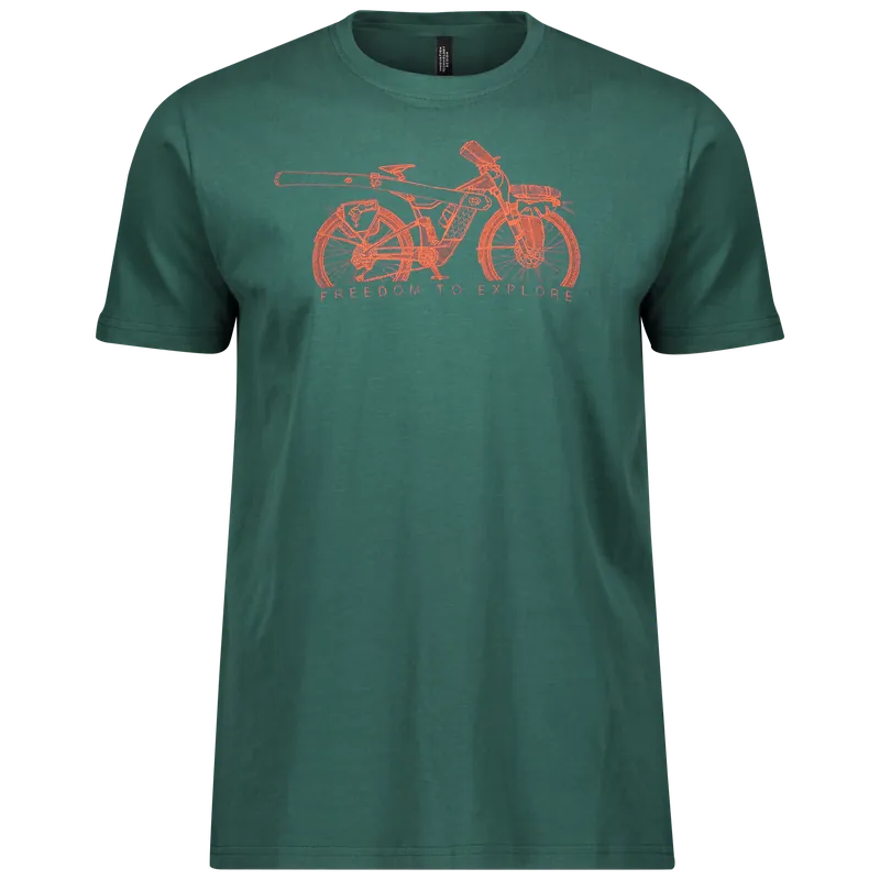 Triko SCOTT 10 Casual Winter kr. rukáv (Zelená) Endorphin Republic Horká Nabídka