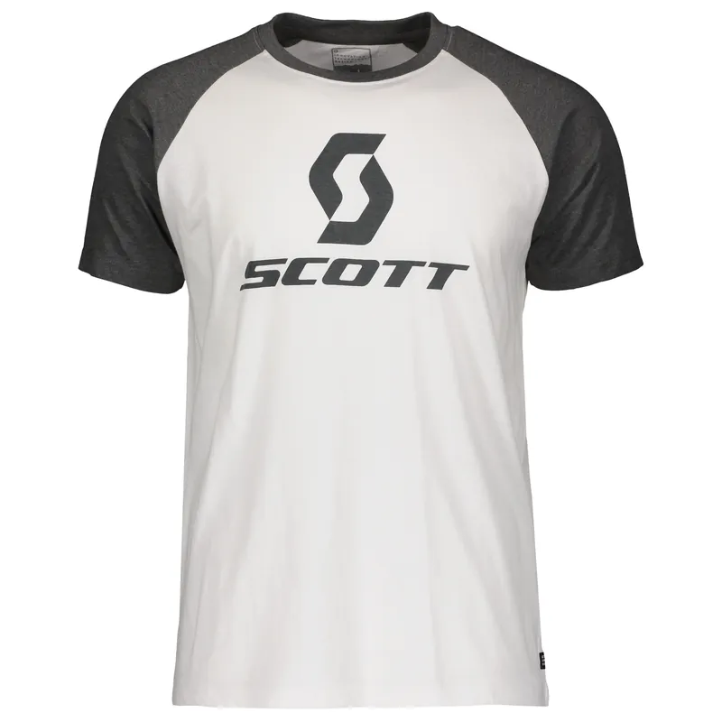 Scott Tee 10 Icon Raglan (Bílá) - Triko s krátkým rukávem Endorphin Republic Časově Omezené