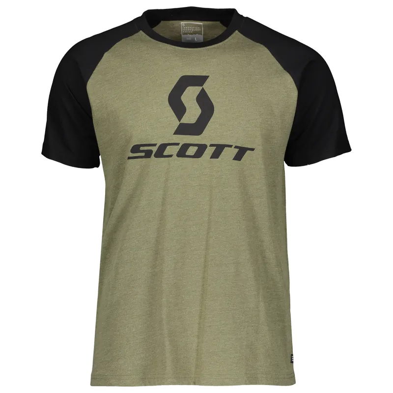 Autentický Scott Tee 10 Icon Raglan (Zelená) - Triko s krátkým rukávem Endorphin Republic