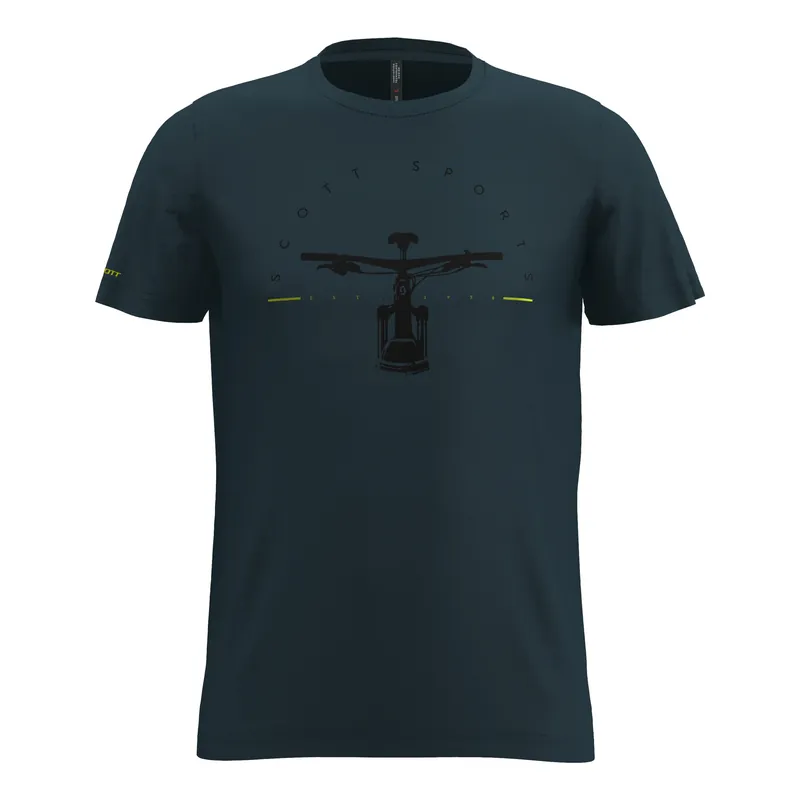 Scott Tee 20 Casual Dye (Tmavě modrá) - Triko s krátkým rukávem Endorphin Republic Časově Omezené