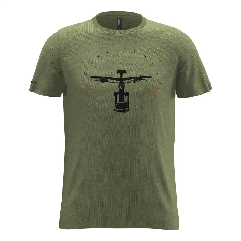 Bezpečná Platba Scott Tee 20 Casual Dye (Zelená) - Triko s krátkým rukávem Endorphin Republic