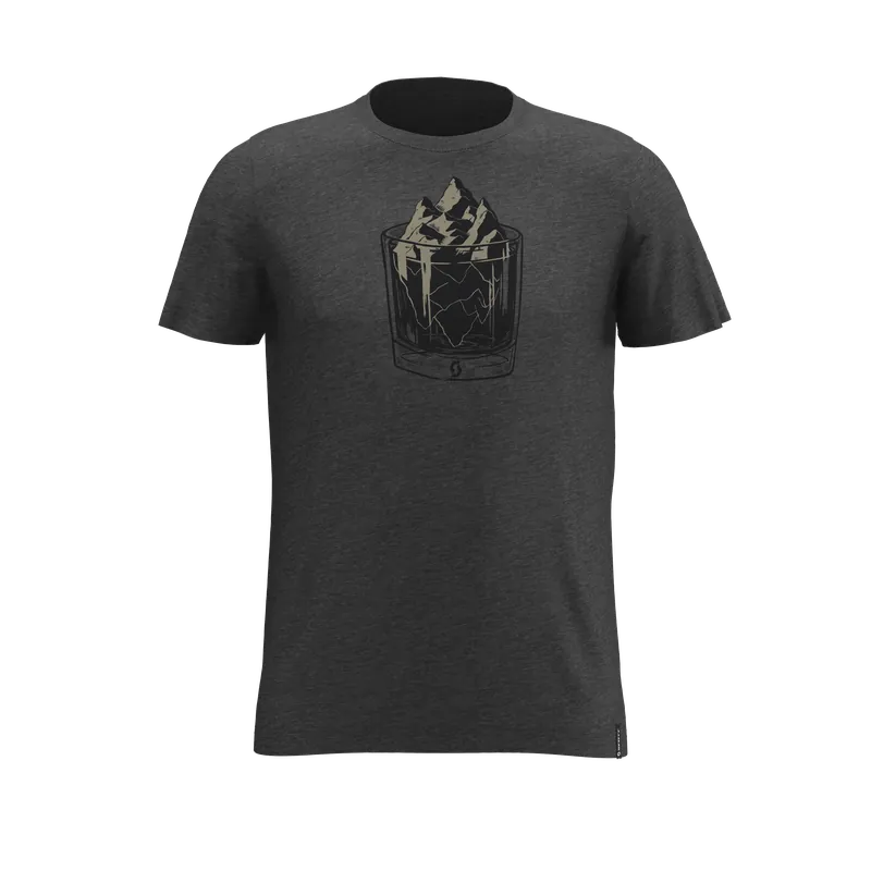 SCOTT 20 Casual dye (Šedá) - pánské triko Endorphin Republic Nízká Cena