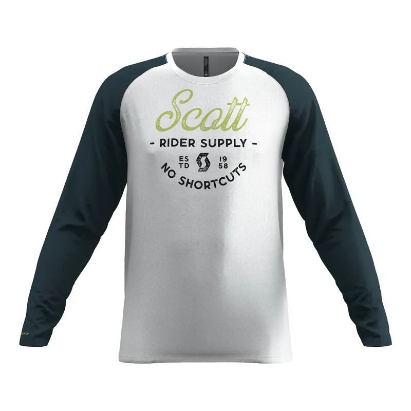 Hit Sezóny Scott Tee 20 Casual Raglan (Bílá) - Triko s krátkým rukávem Endorphin Republic