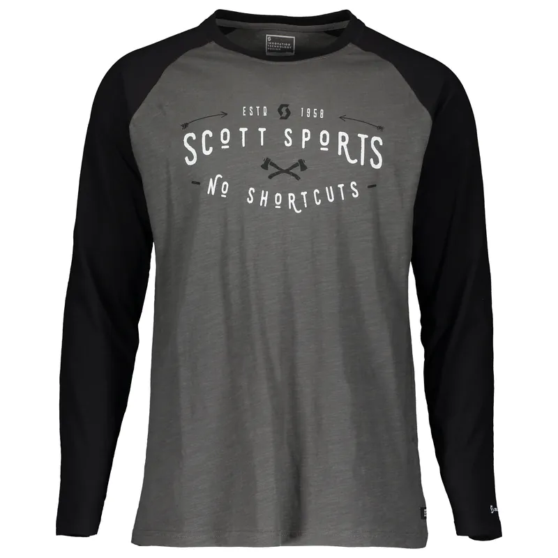 Scott Tee 20 Casual Raglan Slub (Šedá) - Triko s dlouhým rukávem Endorphin Republic Novinka