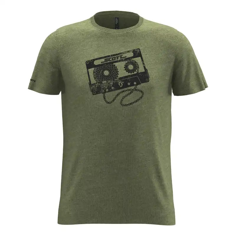 Akce Scott Tee 20 Graphic Dye (Zelená) - Triko s krátkým rukávem Endorphin Republic
