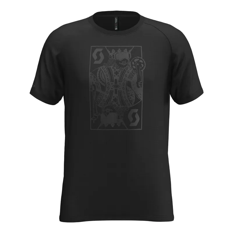 Scott Tee 30 Casual Raglan Slub (Černá) - Triko s krátkým rukávem Endorphin Republic Pouze Dnes