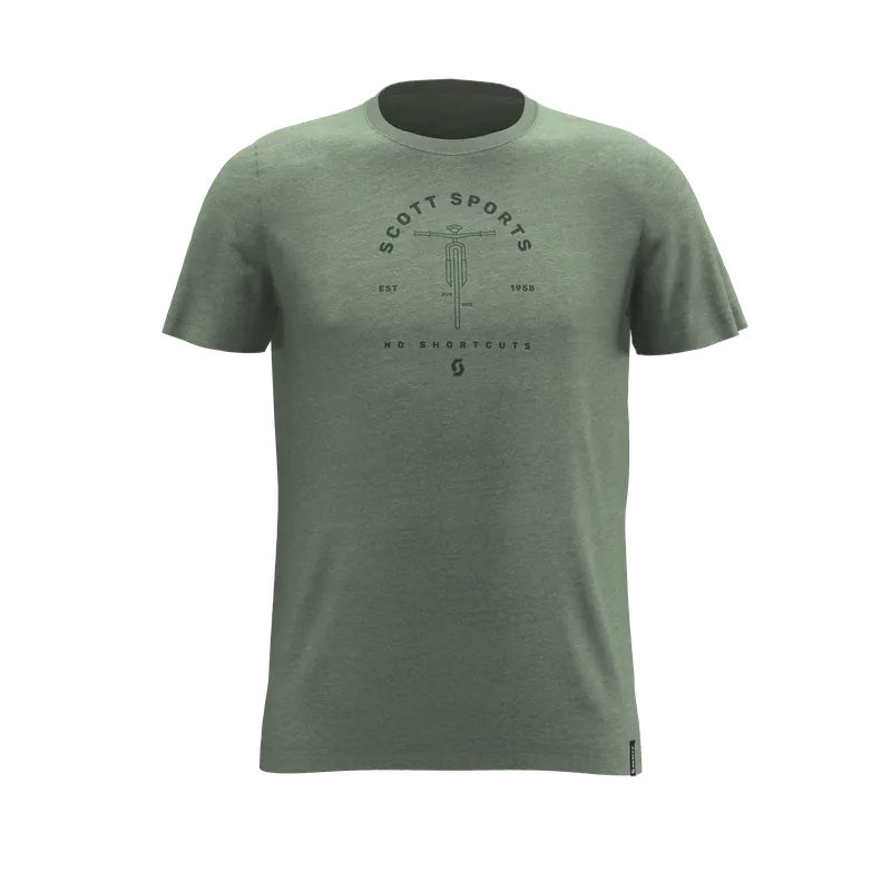 Must-Have SCOTT 30 Casual slub (Zelená) - pánské triko Endorphin Republic