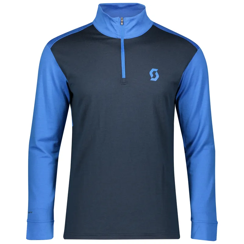 SCOTT Defined Merino l/sl (Modrá) - Pánská střední vrstva Endorphin Republic Nakupujte Hned