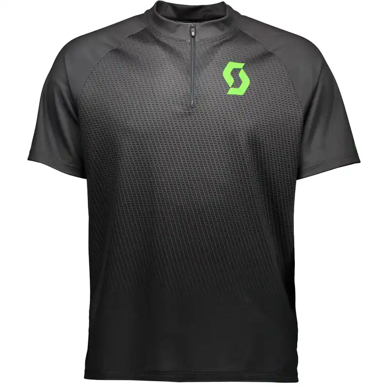 Scott Shirt Trail 10 s/sl (Černá) - Pánský cyklistický dres s krátkým rukávem Endorphin Republic Top Prodej