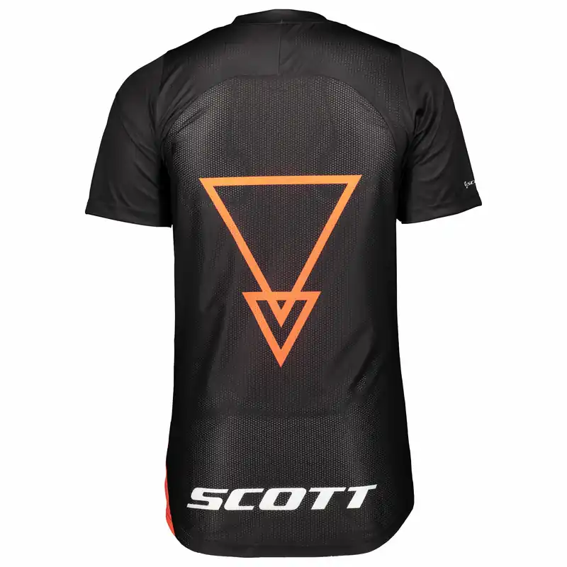 Aktuální Scott Shirt M‘s Trail Vertic s/sl (Černá) - Pánské cyklistické triko s krátkým rukávem Endorphin Republic