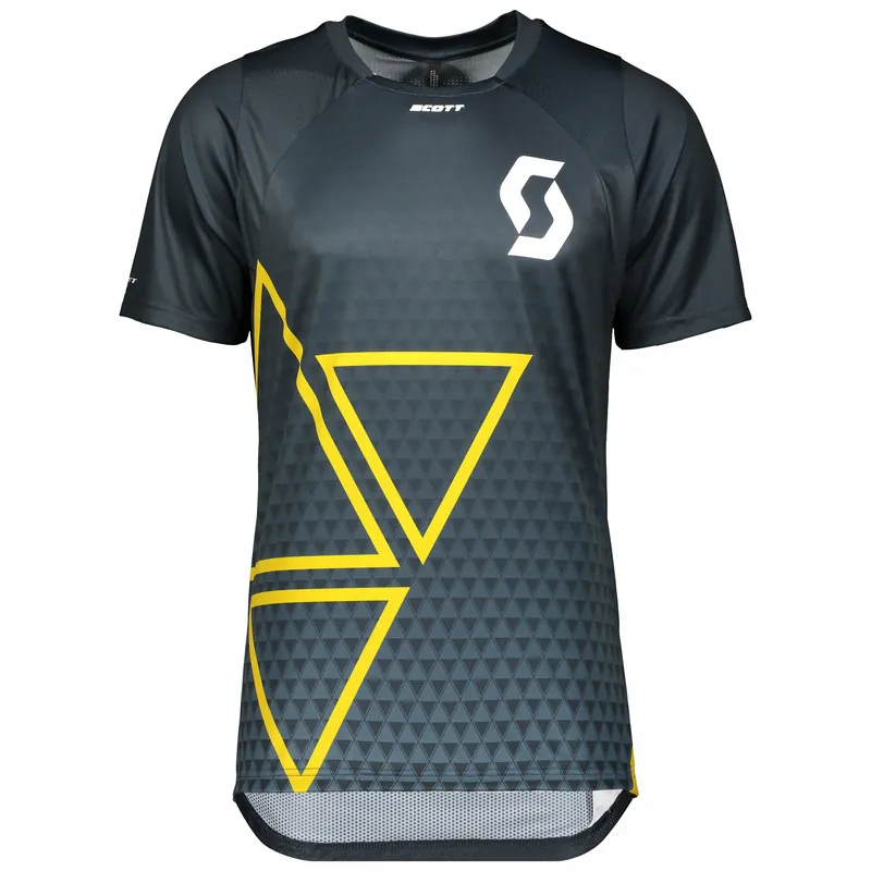 Finální Výprodej Scott Shirt M‘s Trail Vertic s/sl (Modrá) - Pánské cyklistické triko s krátkým rukávem Endorphin Republic