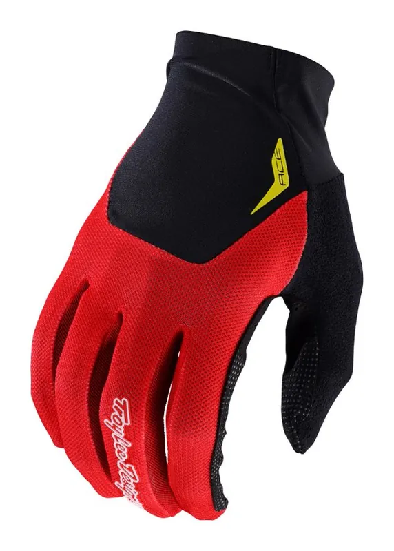Troy Lee ACE MONO (Červená) - Cyklistické rukavice Endorphin Republic Vysoce Kvalitní