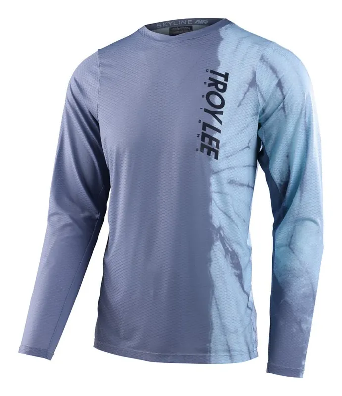 Ihned K Objednání Troy Lee SKYLINE AIR HALF DYE (Černá) - Pánský cyklistický dres Endorphin Republic