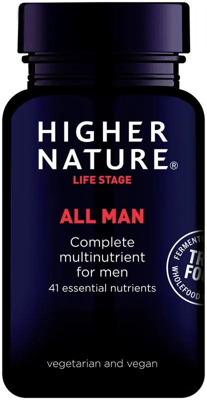 HIGHER NATURE TRUE FOOD® All Man - Vitamínový doplněk Endorphin Republic Pouze Dnes