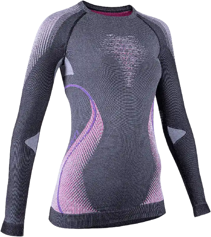 UYN LADY EVOLUTYON UW SHIRT LG_SL.MELANGE (Šedá) - Dámské spodní triko s dlouhým rukávem Endorphin Republic Akční Nabídka