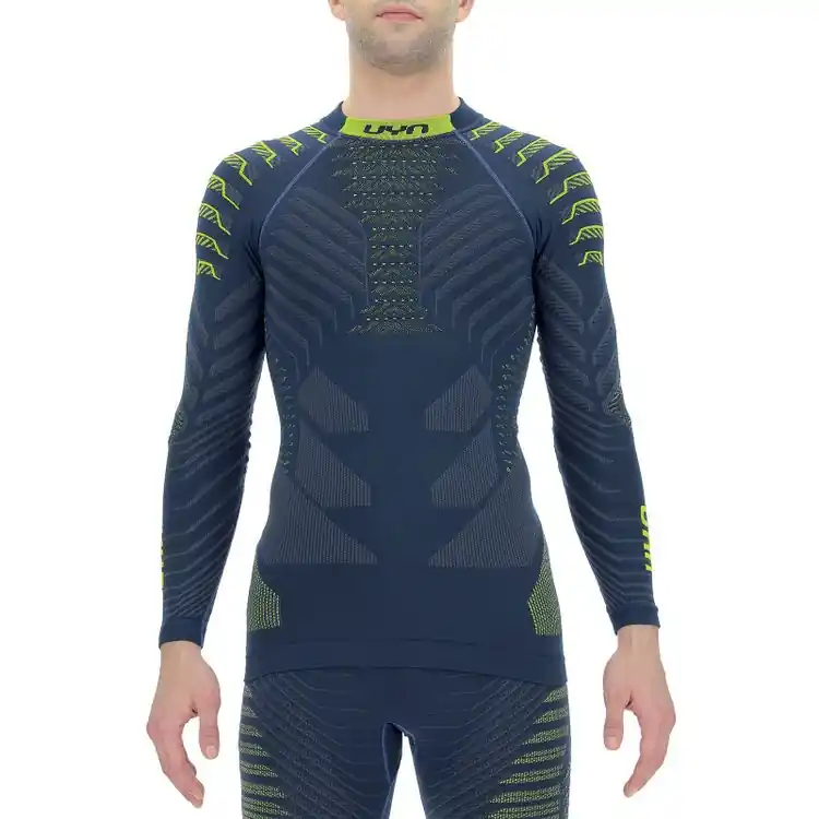 UYN MAN RESILYON UW SHIRT LG_SL. TURTLE NECK (Modrá) - Pánské spodní triko Endorphin Republic Cenový Hit