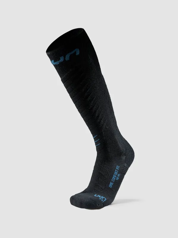 Vysoce Kvalitní UYN MAN SKI ONE COMFORT FIT SOCKS (Černá) - Pánské lyžařské ponožky Endorphin Republic