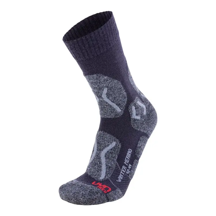 Uyn Man Treking winter merino socks (Černá) - Pánské lyžařské ponožky Endorphin Republic Značkový