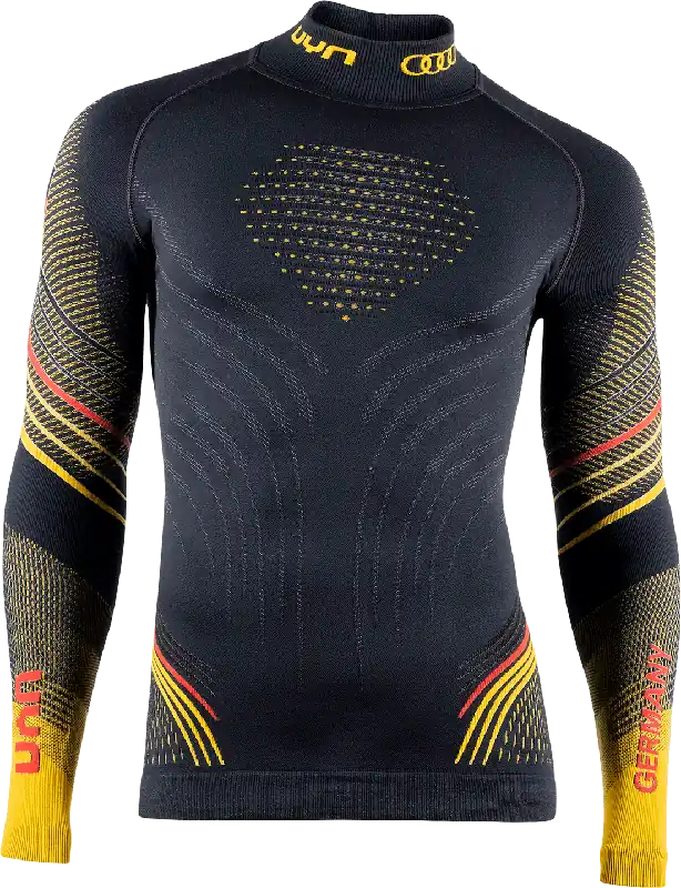 UYN NATYON 2.0 JUNIOR GERMANY UW SHIRT LG_SL.TURTLE NECK (Fialová) - Dětské spodní triko Endorphin Republic Nová Kolekce
