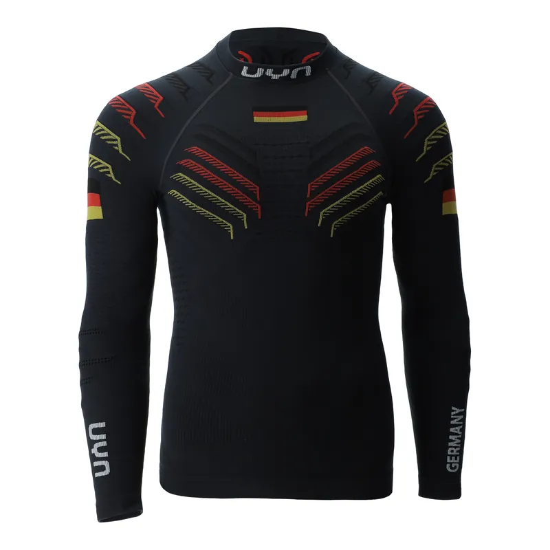 Přímo Od Výrobce UYN NATYON 3.0 GERMANY UW SHIRT LG_SL.TURTLE NECK (Fialová) - Pánské spodní triko Endorphin Republic