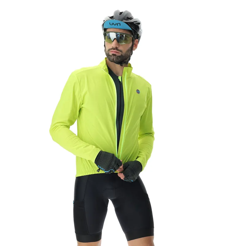 UYN ULTRALIGHT WIND (Žlutá) - Pánská cyklistická bunda Endorphin Republic Tovární Cena