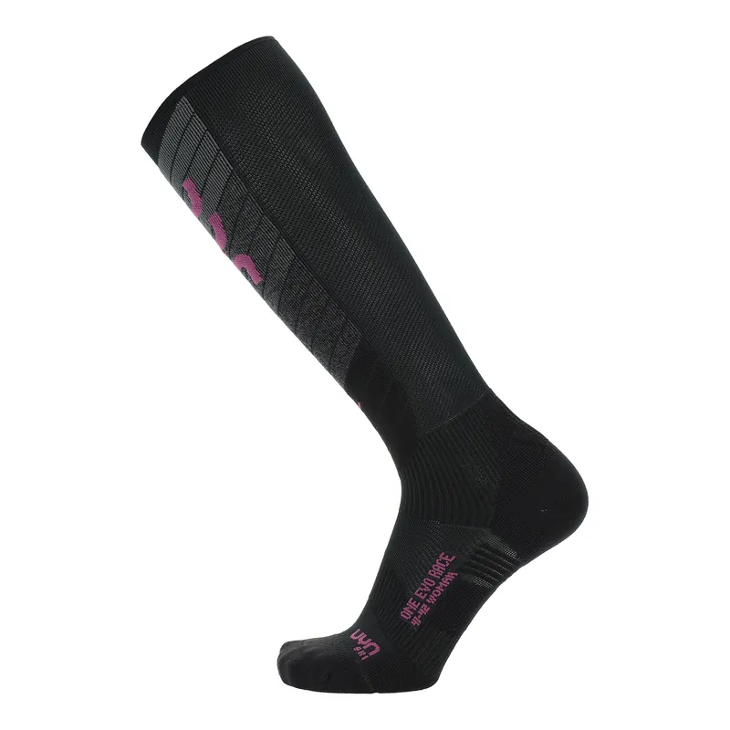 Originální UYN WOMAN SKI EVO RACE ONE SOCKS (Černá) - Lyžařské podkolenky Endorphin Republic