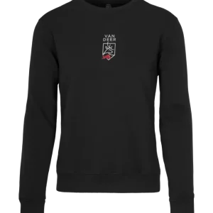 Vysoce Kvalitní Van Deer Casual Sweater (Černá) - Mikina s logem Endorphin Republic