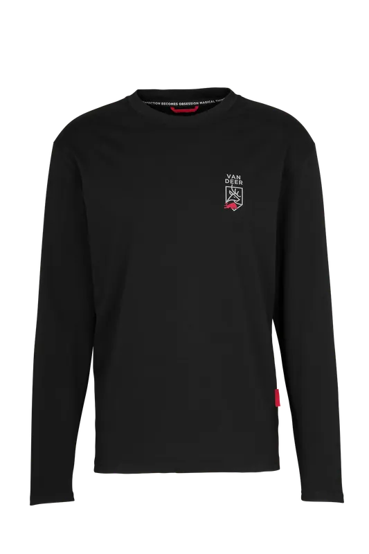 Van Deer Essential Longsleeve (Černá) - Triko s dlouhým rukávem Endorphin Republic Objednat Nyní