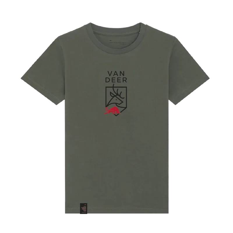 Časově Omezené Van Deer Kids Logo Shirt (Zelená) - Dětské tričko Endorphin Republic