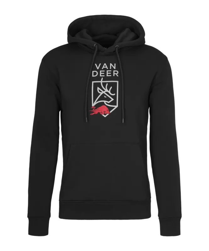 Van Deer Logo Hoodie (Černá) - Mikina s kapucí Endorphin Republic Nakupujte Hned