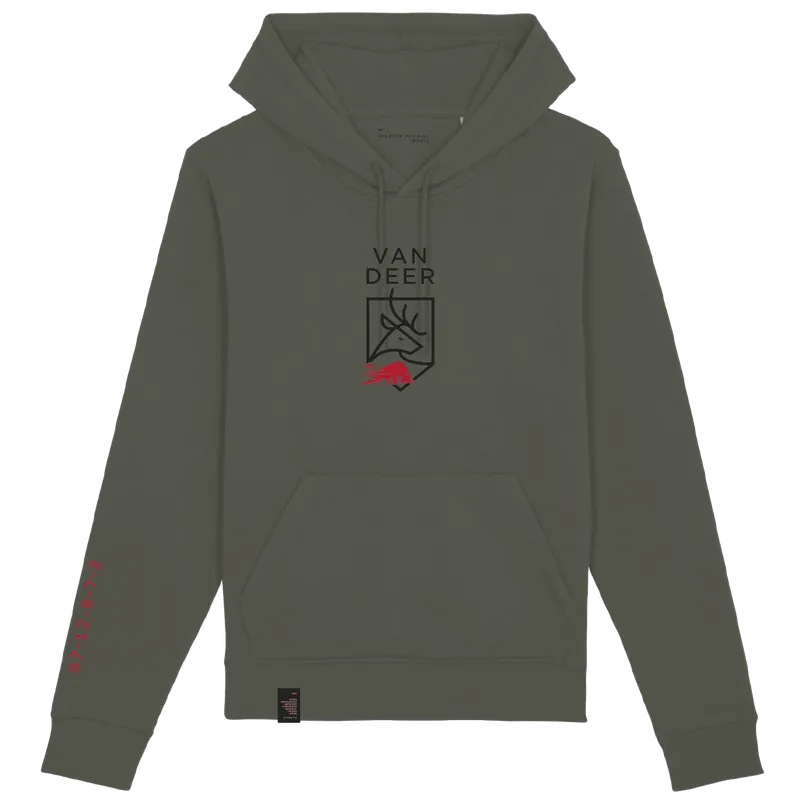 Top Prodej VAN DEER Logo Hoody (Zelená) - Mikina s kapucí a logem Endorphin Republic