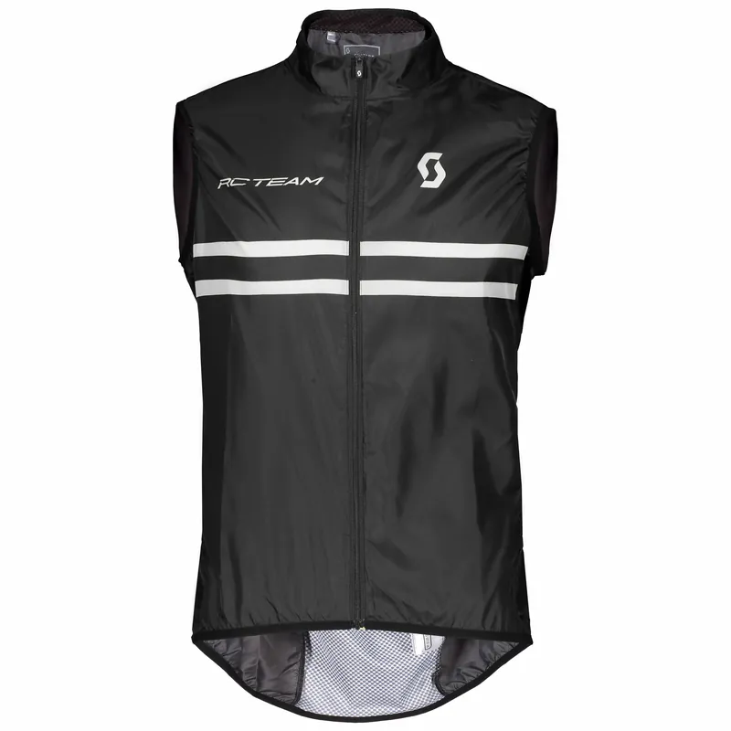 Nízká Cena SCOTT Vest M‘s RC Team WB (Černá) - Pánská cyklistická vesta Endorphin Republic