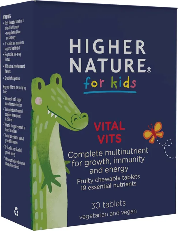 Kup Teď HIGHER NATURE Vital Vits - Multivitamínový a minerální doplněk Endorphin Republic