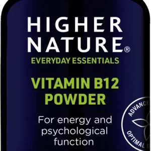 Finální Výprodej HIGHER NATURE Vitamin B12 Powder - Vitamín B Endorphin Republic